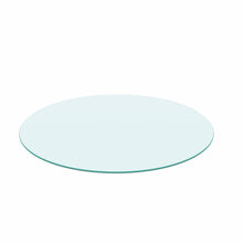 Load image into Gallery viewer, 36&quot; Round Tempered Glass Table Top Clear Glass 1 / 4’’&quot; Thick Round Polished Edge - Transparent
