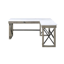 Load image into Gallery viewer, Talmar - Marble Top &amp; Rustic Writing Desk With Lift Top - Oak
