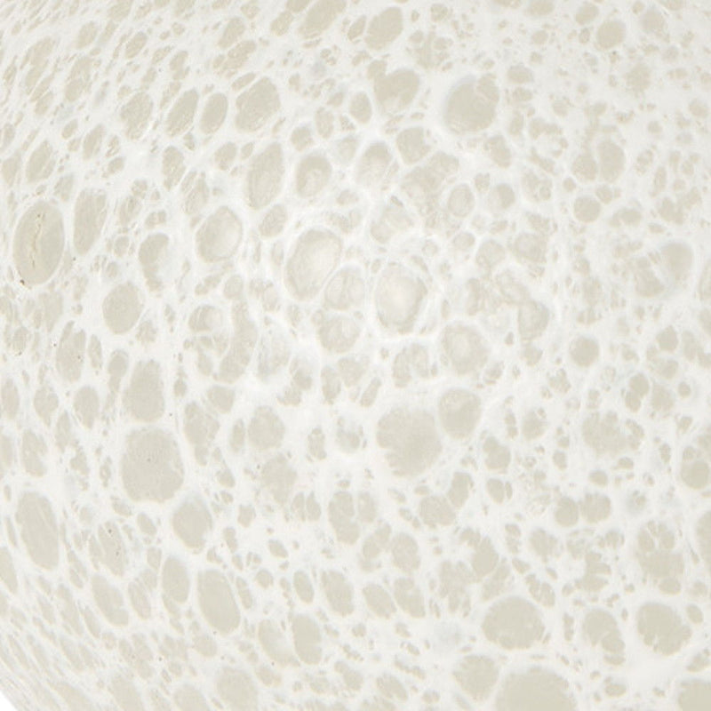 Mottled Handblown Table Vase (608281) - White