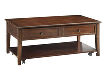 Load image into Gallery viewer, Manufactured Wood Rectangular Lift Top Coffee Table With Shelf - Walnut
