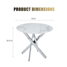 Load image into Gallery viewer, Modern Round Table For Dining Room
