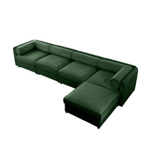Load image into Gallery viewer, Contemporary Elegant Sofa With Storage And Ottoman

