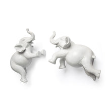 Load image into Gallery viewer, Elephant Decorative Wall Sculpture - White
