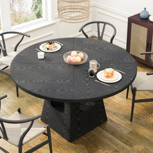 Load image into Gallery viewer, Farmhouse Round Dining Table With Storage Base
