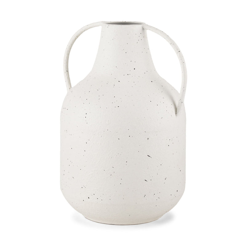 Speckle Amphora Table Vase (608335) - White