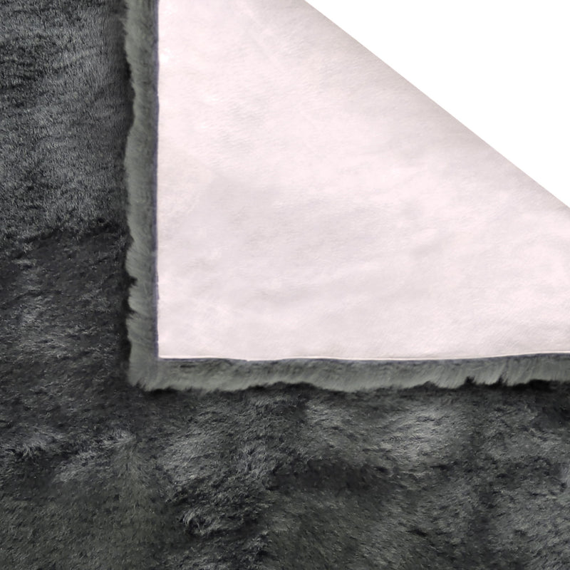 17" Medical Sheepskin Chair Pad - Charcoal