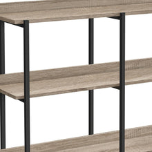 Load image into Gallery viewer, End Table With Three Shelves - Black / Taupe
