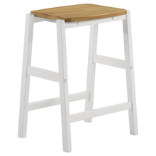 Load image into Gallery viewer, Cowichan - Backless Counter Stool (Set of 2) - White
