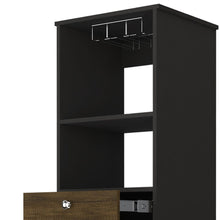 Load image into Gallery viewer, Bar Cabinet With Two Drawers - Black
