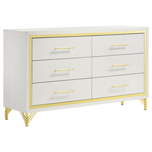 Load image into Gallery viewer, Chesney - 6 Drawer Bedroom Dresser - White

