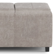 Load image into Gallery viewer, Avalon - Upholstered Storage Ottoman
