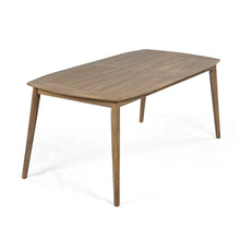 Load image into Gallery viewer, Acacia Wood Dining Table 8 Person Outdoor Table, Farmhouse Furniture For Patio, Garden, Backyard - Light Brown
