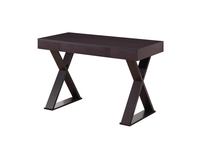 X-Shape Writing Desk - Espresso