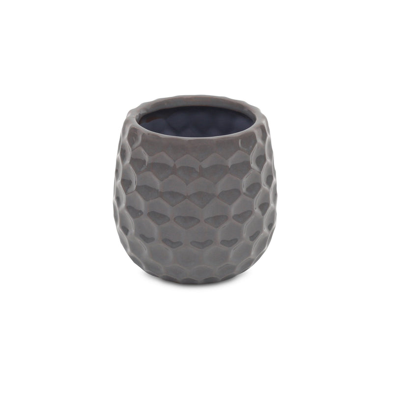 Round Pot Planter (487397) - Gray