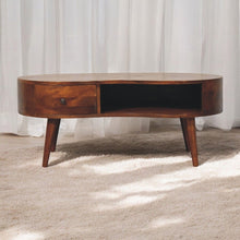 Load image into Gallery viewer, Wave Coffee Table With 1 Drawer
