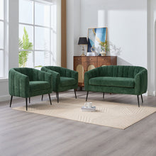 Load image into Gallery viewer, 3 Piece Living Room Furniture Set Sofa &amp; Armchairs
