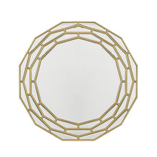 Load image into Gallery viewer, 35" Round Framed Accent Mirror - Gold
