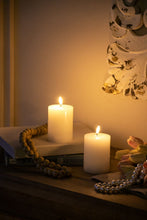 Load image into Gallery viewer, LED Candles With Wick And Remote Control Timer (Set of 2) - White
