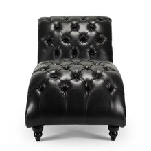 Load image into Gallery viewer, Tufted Armless Chaise Lounge
