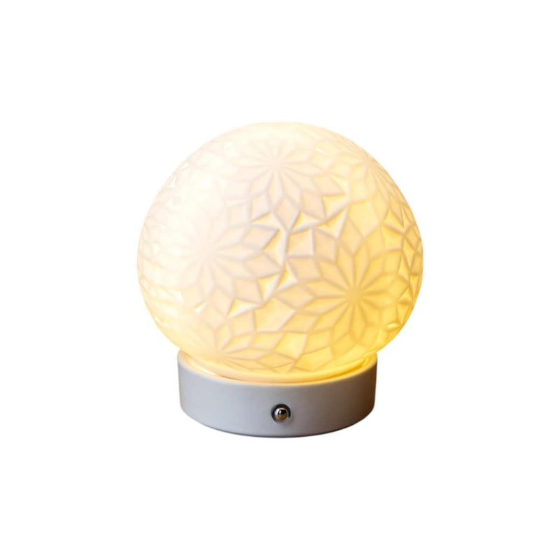 Globe Desk Lamp With Globe Shade (734241) - White
