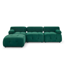 Load image into Gallery viewer, Modular Sectional Sofa, Button Tufted Design With Diy L-Shaped Layout, Reversible Ottoman
