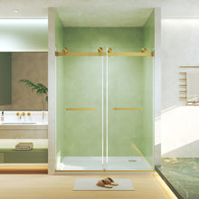 Load image into Gallery viewer, Frameless Double Sliding Shower Door
