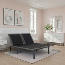 Load image into Gallery viewer, Quick Assembly Adjustable Bed Frame With Voice Activated Controls

