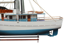 Load image into Gallery viewer, Dickie Walker XXXL Trawler Yacht Model - Blue / White
