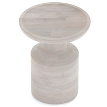 Load image into Gallery viewer, Haynes - Handcrafted Wooden Accent Table
