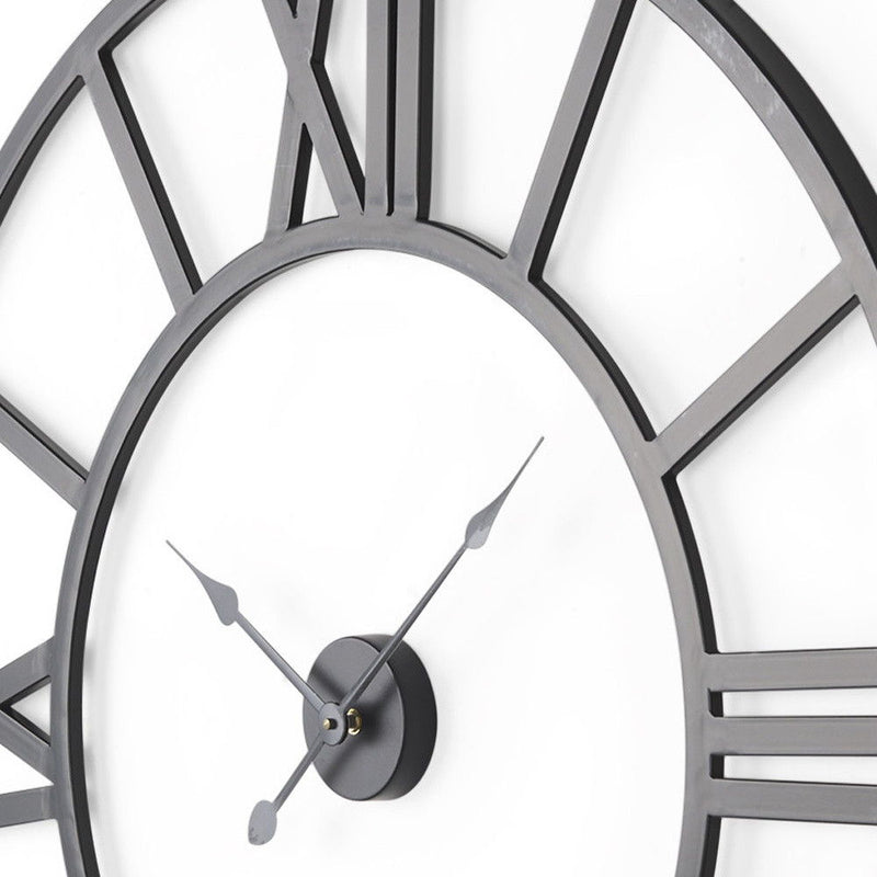 Analog Round Wall Clock (609407) - Black