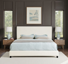 Load image into Gallery viewer, Platform Bed &amp; Upholstered Headboard

