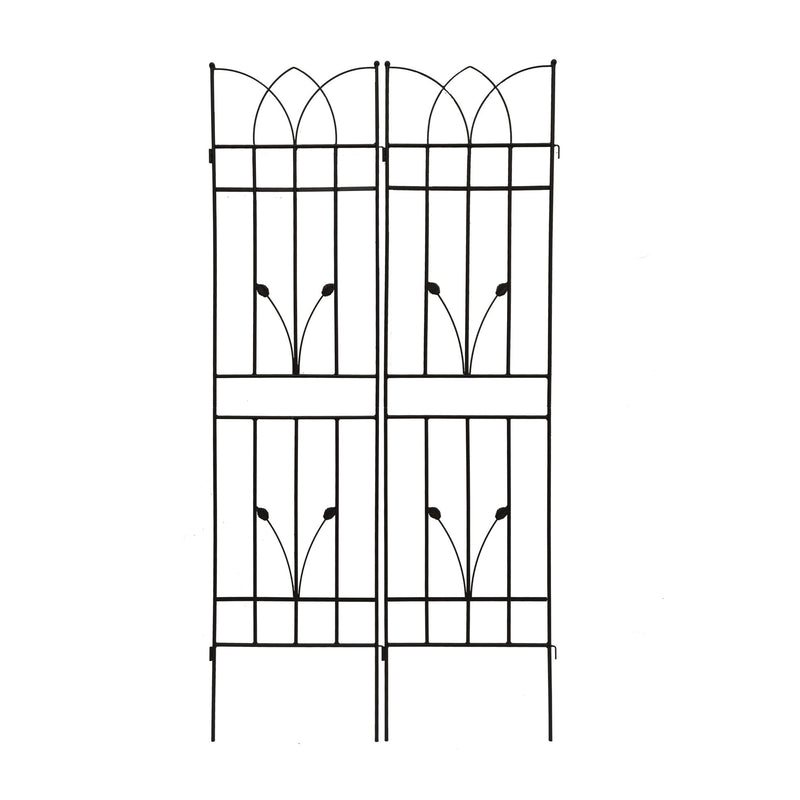 Metal Garden Trellis Rustproof For Climbing Plants Outdoor Flower Support