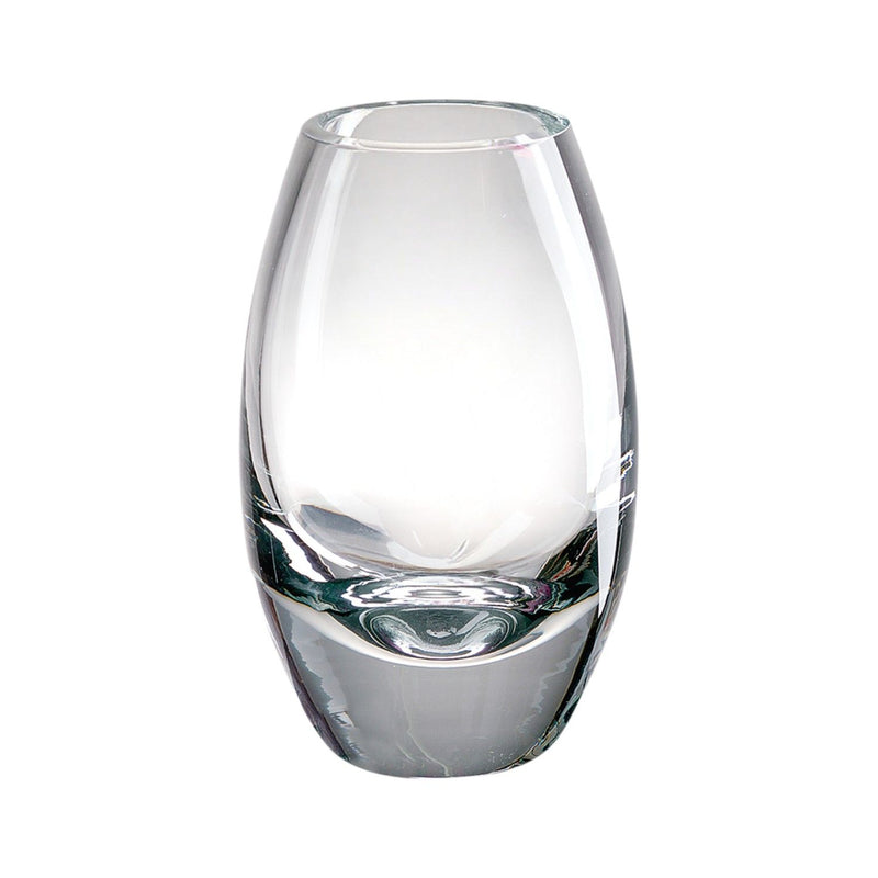 Oval Free Table Vase - Clear