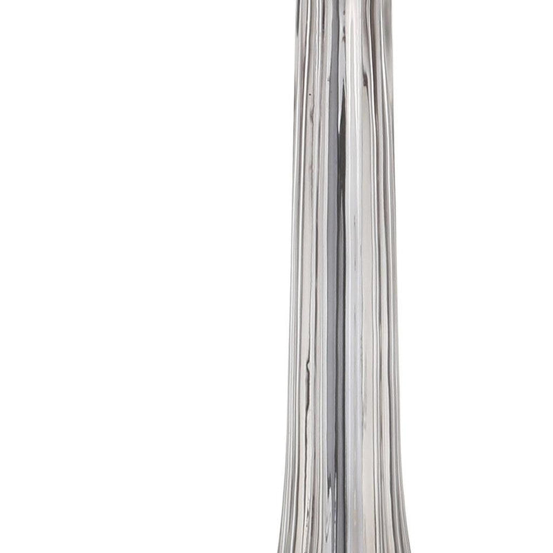 Novelty Table Lamps LED With Drum Shades (Set of 2) - Gray
