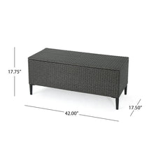Load image into Gallery viewer, Rupert - Storage Unit Resin Wicker Outdoor
