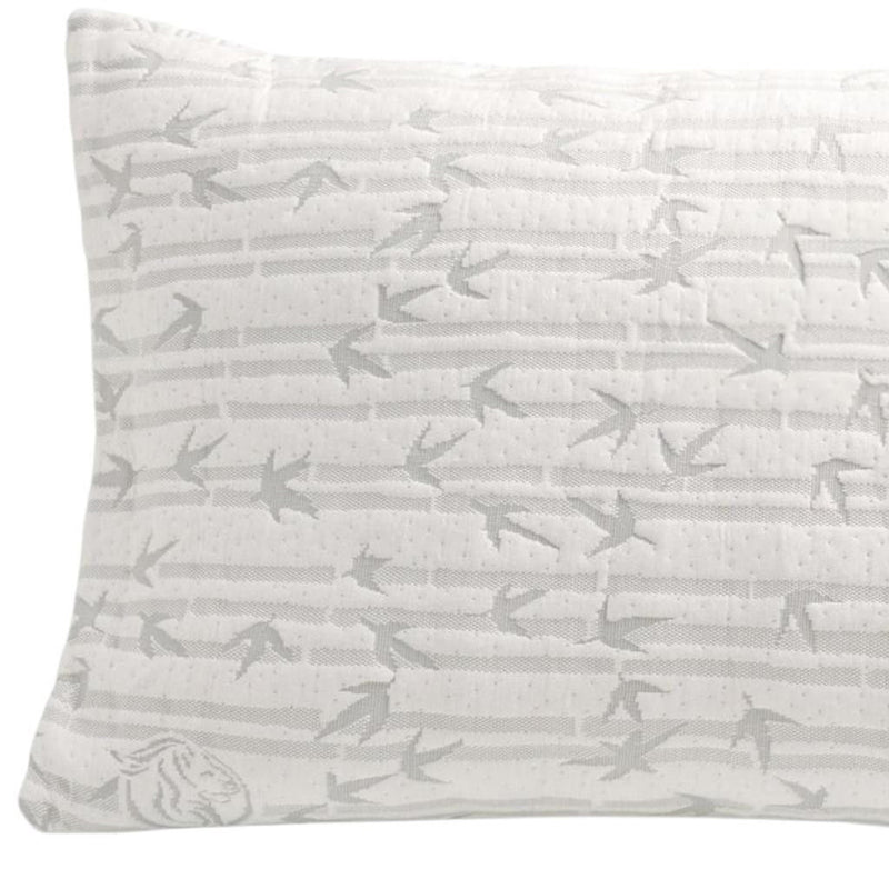 Rayon With Bamboo Memory Foam Firm Bed Pillow - King
