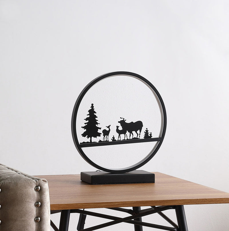 Bedside LED Table Lamp - Black