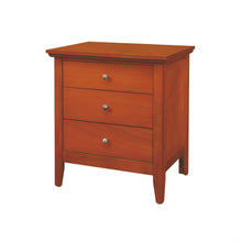 Load image into Gallery viewer, 3 Drawer Nightstand &amp; Dove Tailed Drawers
