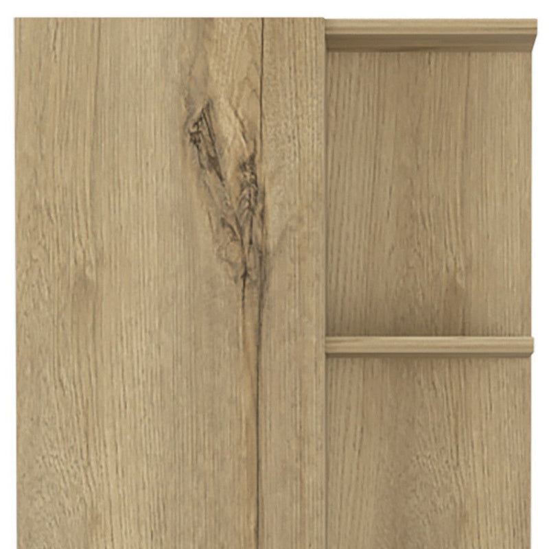 62" Wood Pantry Or Storage Closet - Oak