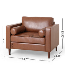 Load image into Gallery viewer, Sophisticated Club Chair With Relaxing Comfor
