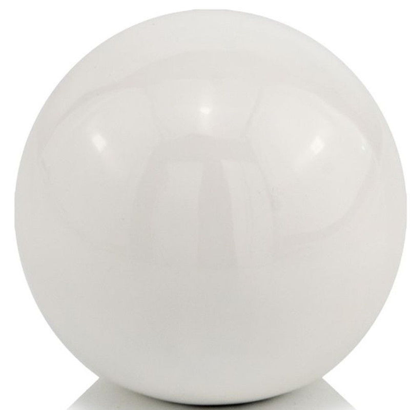 Decorative Orb Tabletop Sculpture (373766) - White