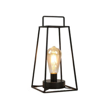 Load image into Gallery viewer, Geometric Novelty Lantern With Novelty Shade - Black

