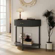 Load image into Gallery viewer, Demi Lune - Console Table With 2 Storage Drawers
