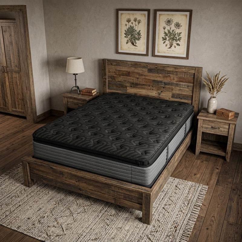 Copper Infused Gel Memory Foam Ultra Plush Hybrid Mattress - Queen