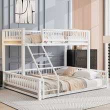 Load image into Gallery viewer, Bunk Bed With Ladder And Safety Guardrails
