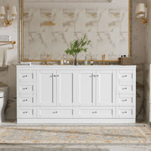 Load image into Gallery viewer, Shaker Free Standing Bathroom Vanity Cabinet &amp; Sink, Soft Close Drawers, Soft Close Doors
