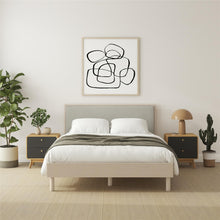 Load image into Gallery viewer, Minimalist Upholstered Headboard
