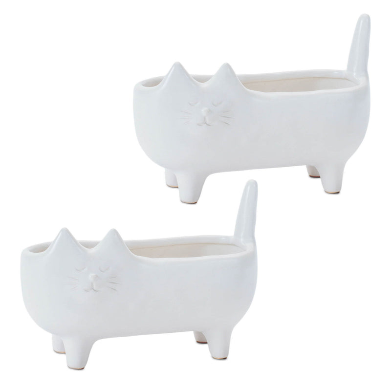 Statue Planters (Set of 2) - White