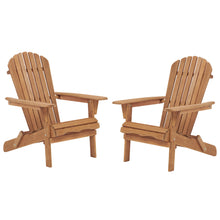 Load image into Gallery viewer, Oversize Outdoor Folding Adirondack Chair, Patio Chair For Garden
