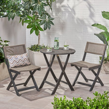 Load image into Gallery viewer, Evergreen - Outdoor Dining Set With Dining Table And 2 Chair
